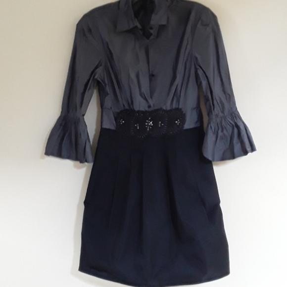 BCBGMAXAZRIA Taffeta Natasha Dress - Picture 6 of 16